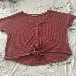 Large cropped shirt